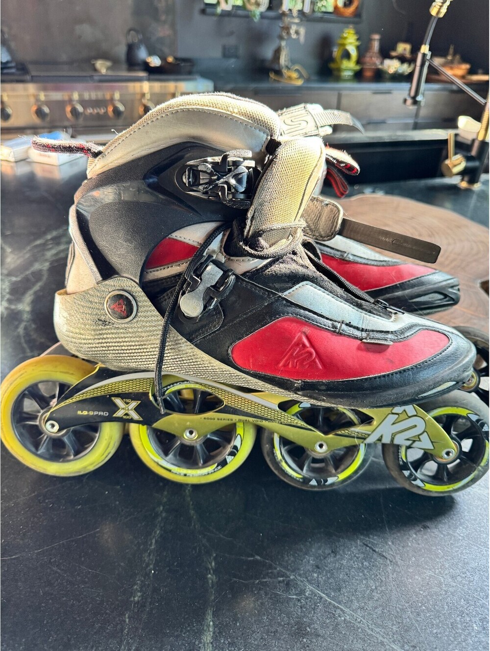 K2 Radical 100 Inline Skates - Men's Size 12 (Great for Parts/Frame)